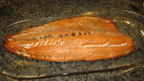 Grilled Sockeye salmon